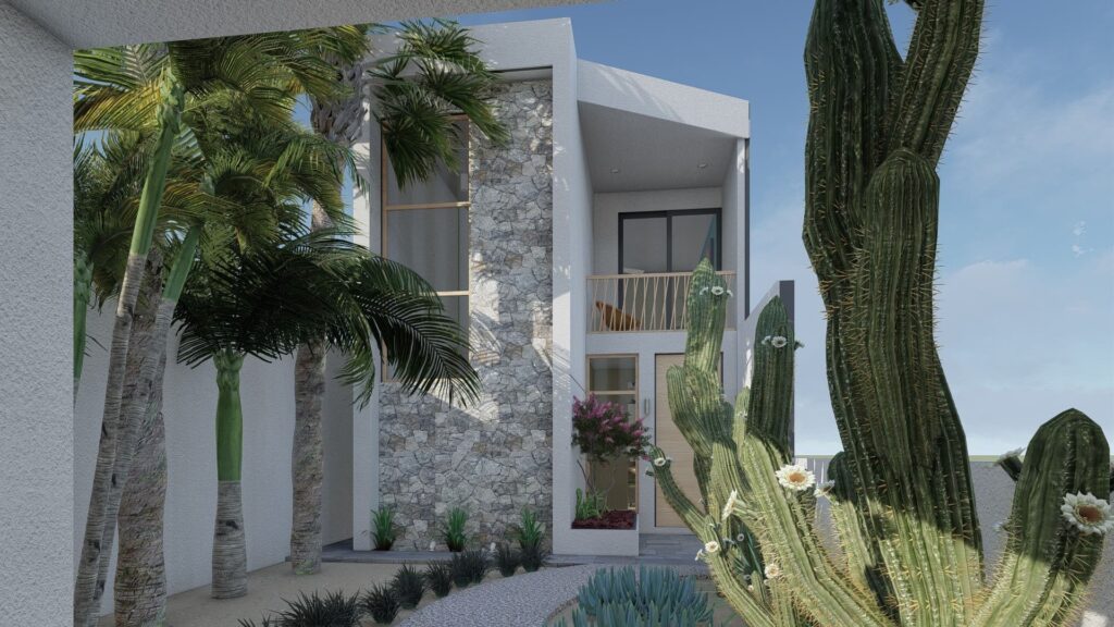 Fachada interior casa mp