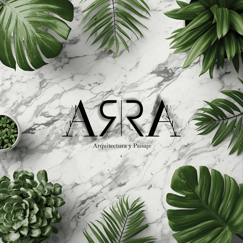 Arquitectura y Paisajismo: logo de arra